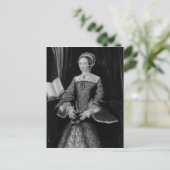 Portret van Elizabeth I bij prinses c.1546 Briefkaart (Staand voorkant)
