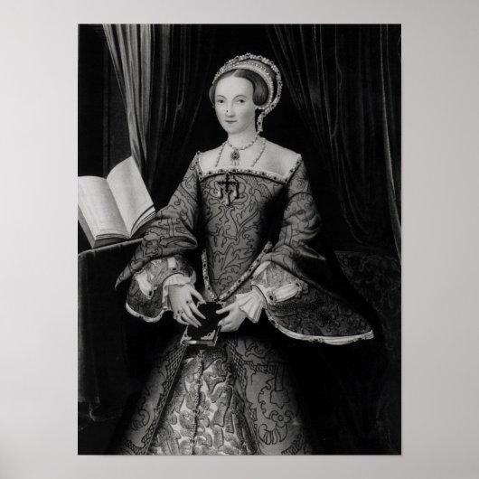 Portret van Elizabeth I bij prinses c.1546 Poster (Voorkant)