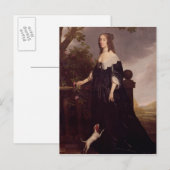 Portret van Elizabeth, koningin van Bohemia Briefkaart (Voorkant / Achterkant)