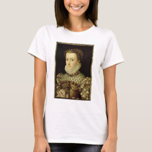 Portret van Elizabeth of Austria (1554-92) Koningi T-shirt