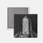Portret van Elizabeth of York Magneet (Voorkant / Achterkant)