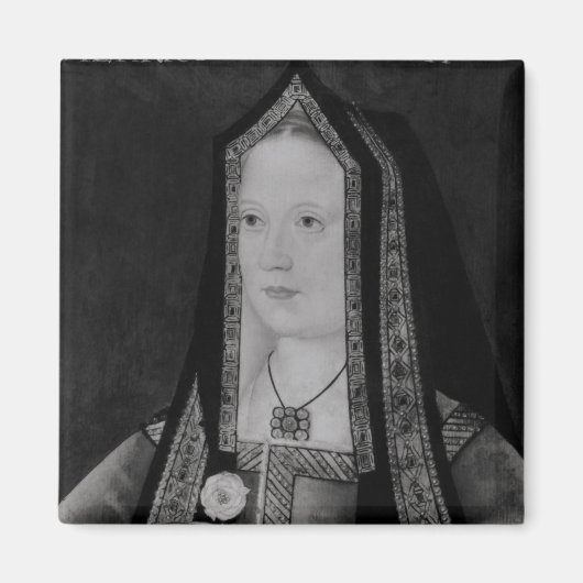 Portret van Elizabeth of York Magneet (Voorkant)