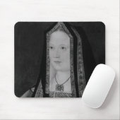 Portret van Elizabeth of York Muismat (Met muis)