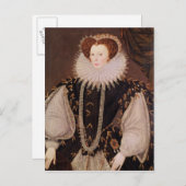 Portret van Elizabeth Sydenham Briefkaart (Voorkant / Achterkant)