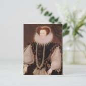 Portret van Elizabeth Sydenham Briefkaart (Staand voorkant)