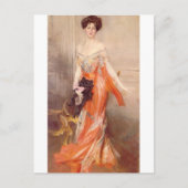 Portret van Elizabeth Wharton Drexel (1905) Briefkaart (Voorkant)