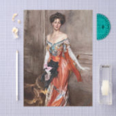 Portret van Elizabeth Wharton Drexel (1905) Tissuepapier (Craft)