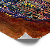 Portret van Emily Floge door Gustav Klimt Poster (Hoek)