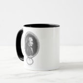 Portret van Emmanuel Kant 2 Mok (Voorkant links)