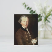 Portret van Emmanuel Kant Briefkaart (Staand voorkant)