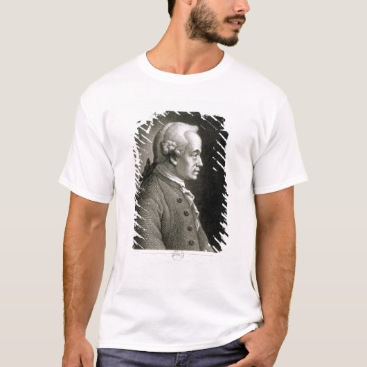 Portret van Emmanuel Kant, Duitse filosoof T-shirt (Voorkant)