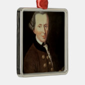 Portret van Emmanuel Kant Metalen Ornament (Rechts)