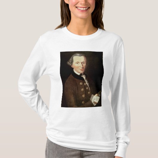 Portret van Emmanuel Kant T-shirt (Voorkant)