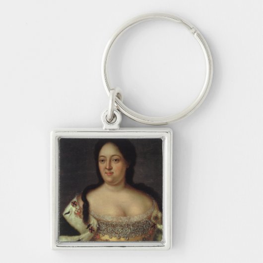 Portret van Empress Anna Ioannovna Sleutelhanger (Voorkant)