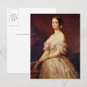 Portret van Empress Eugenie 1854 Briefkaart (Voorkant / Achterkant)
