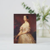 Portret van Empress Eugenie 1854 Briefkaart (Staand voorkant)