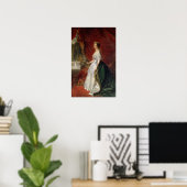 Portret van Empress Eugenie van Frankrijk Poster (Thuiskantoor)