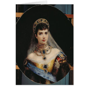 Portret van Empress Maria Fyodorovna