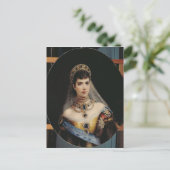 Portret van Empress Maria Fyodorovna Briefkaart (Staand voorkant)