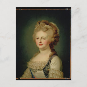 Portret van Empress Maria Fyodorovna Briefkaart