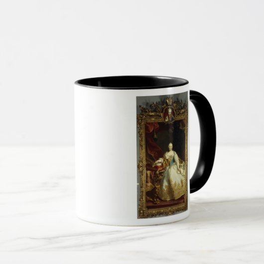 Portret van Empress Maria Theresa Mok (Voorkant rechts)