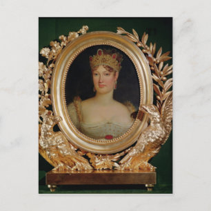 Portret van Empress Marie-Louise uit Oostenrijk Briefkaart