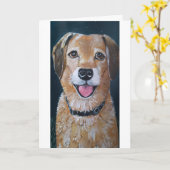 Portret van Engué door Alfred Fox Kaart (Gele Bloem)