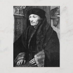 Portret van Erasmus Briefkaart