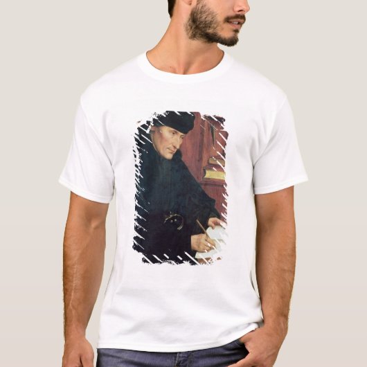 Portret van Erasmus van Rotterdam T-shirt (Voorkant)