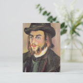 Portret van Erik Satie c.1892 Briefkaart (Staand voorkant)