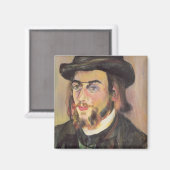 Portret van Erik Satie c.1892 Magneet (Voorkant / Achterkant)