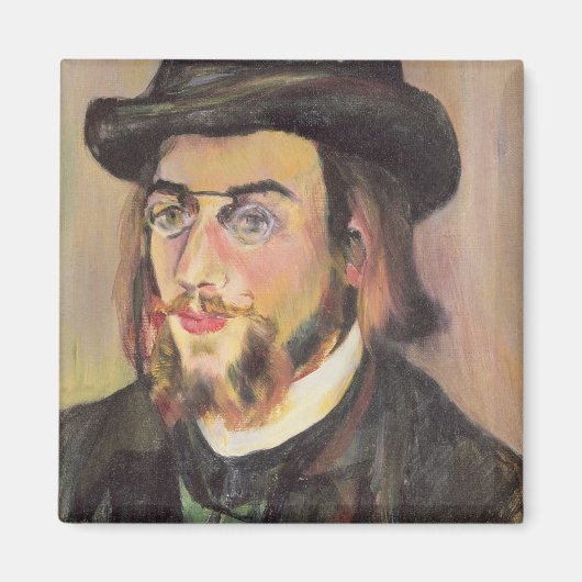 Portret van Erik Satie c.1892 Magneet (Voorkant)
