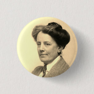 Portret van Ethel Smyth (1922) Ronde Button 3,2 Cm