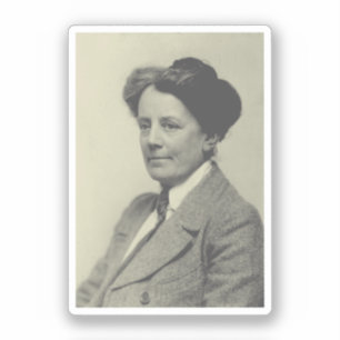 Portret van Ethel Smyth (1922) Sticker
