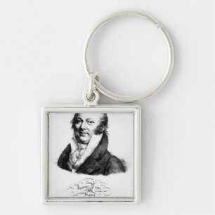 Portret van Etienne Geoffroy Saint-Hilaire Sleutelhanger