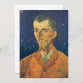 Portret van Eugene Boch door Vincent van Gogh (Voorkant / Achterkant)