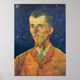 Portret van Eugene Boch door Vincent van Gogh Poster