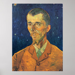 Portret van Eugene Boch door Vincent van Gogh Poster