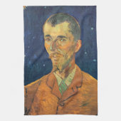 Portret van Eugene Boch door Vincent van Gogh Theedoek (Verticaal)