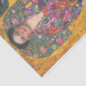 Portret van Eugenia Primavesi door Gustav Klimt Tissuepapier (Detail)