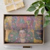 Portret van Eugenia Primavesi door Gustav Klimt Tissuepapier (Geschenk)