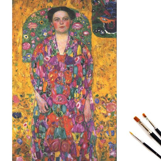 Portret van Eugenia Primavesi door Gustav Klimt Tissuepapier