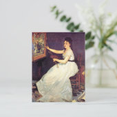 Portret van Eva Gonzales Briefkaart (Staand voorkant)