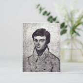 Portret van Evariste Galois Briefkaart (Staand voorkant)