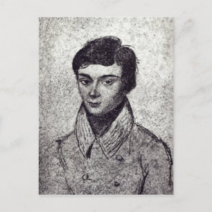 Portret van Evariste Galois Briefkaart