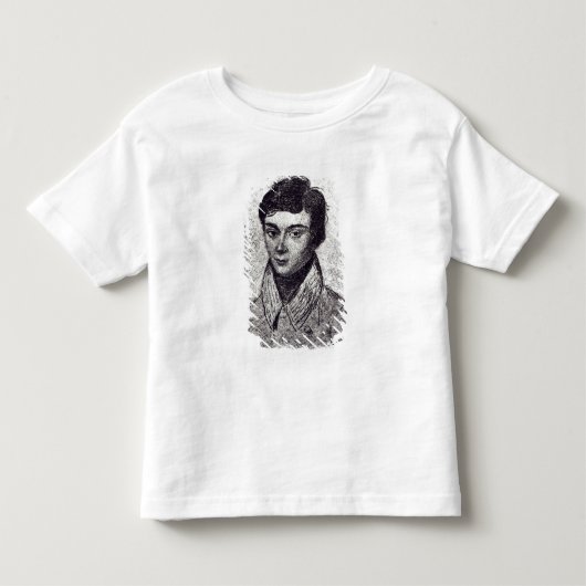 Portret van Evariste Galois Kinder Shirts (Voorkant)