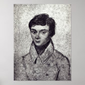 Portret van Evariste Galois Poster (Voorkant)