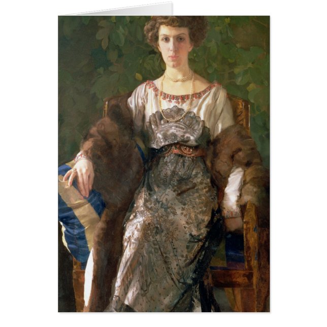 Portret van Ewfimia Nosova, 1911 (Voorkant)