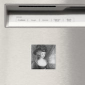 Portret van Fanny Burney pub. van Henry Magneet (Insitu (Vaatwasser))