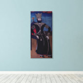 Portret van Fath-Ali, Shah of Iran, Canvas Afdruk (Insitu (Houten vloer))